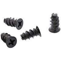 INLINE - Lüfterschrauben - 5,0x10,0mm - schwarz 50er Pack