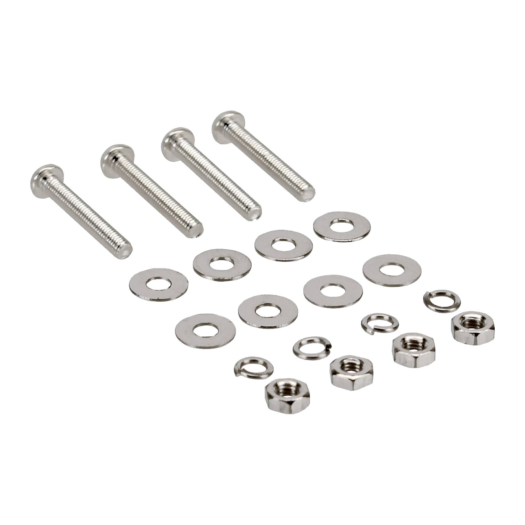 INLINE - Lüfterschrauben Set - für 15mm Lüfter