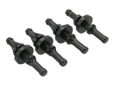 INLINE - Lüfter Entkopplung - für Lüfter aller Größen von 60 bis 120mm - 4er Pack