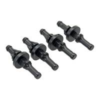 INLINE - Lüfter Entkopplung - für Lüfter aller Größen von 60 bis 120mm - 4er Pack