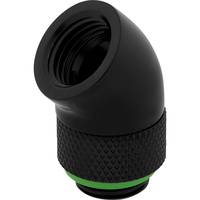 CORSAIR Hydro X Series 45° Rotary Adapter - Flüssigkühlsystemarmatur - Schwarz (Packung mit 2)