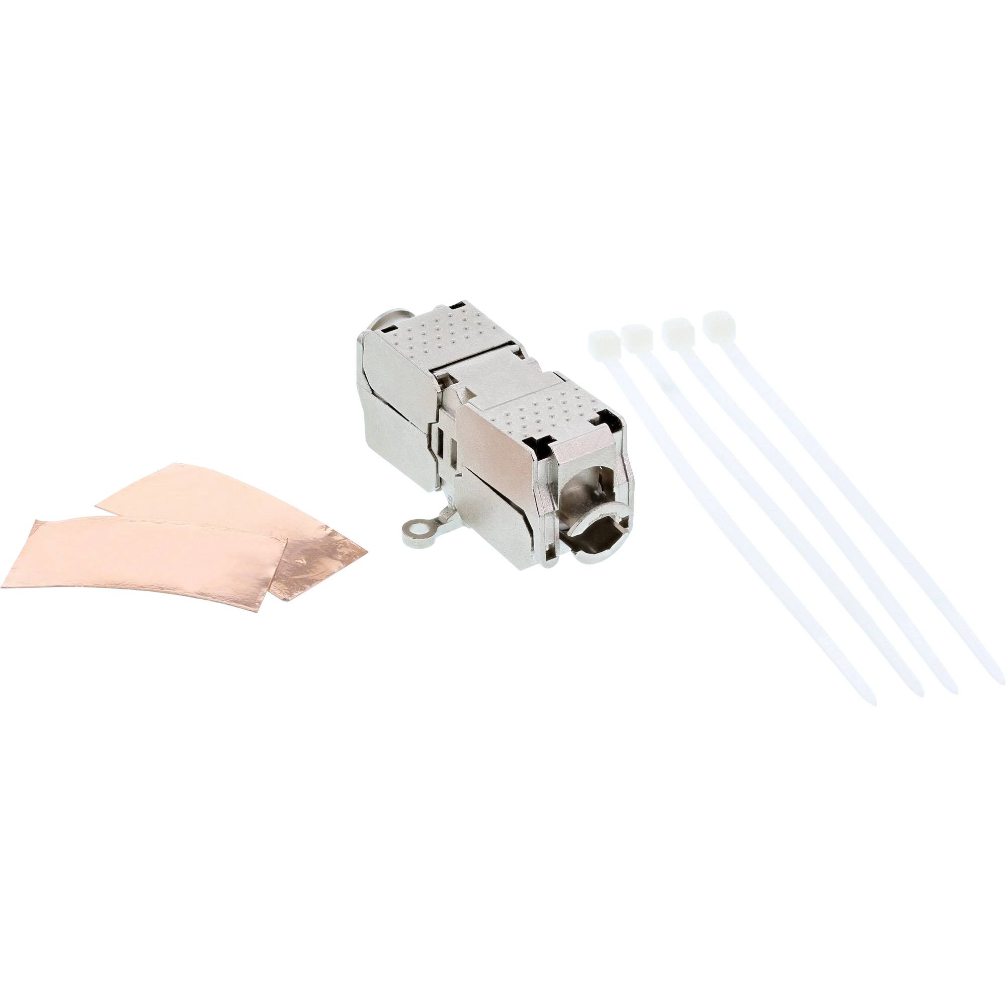 INLINE - Kabelverbinder Cat.6A - mit LSA-Technik - geschirmt
