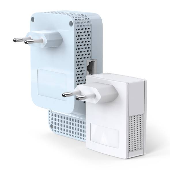TP-LINK AC750 AV1000 Gigabit WLAN Powerline Adapter Kit - 1000 Mbit/s - IEEE 1901 - IEEE 802.3 - IEEE 802.3ab - IEEE 802.3u - Type E/F - Gigabit