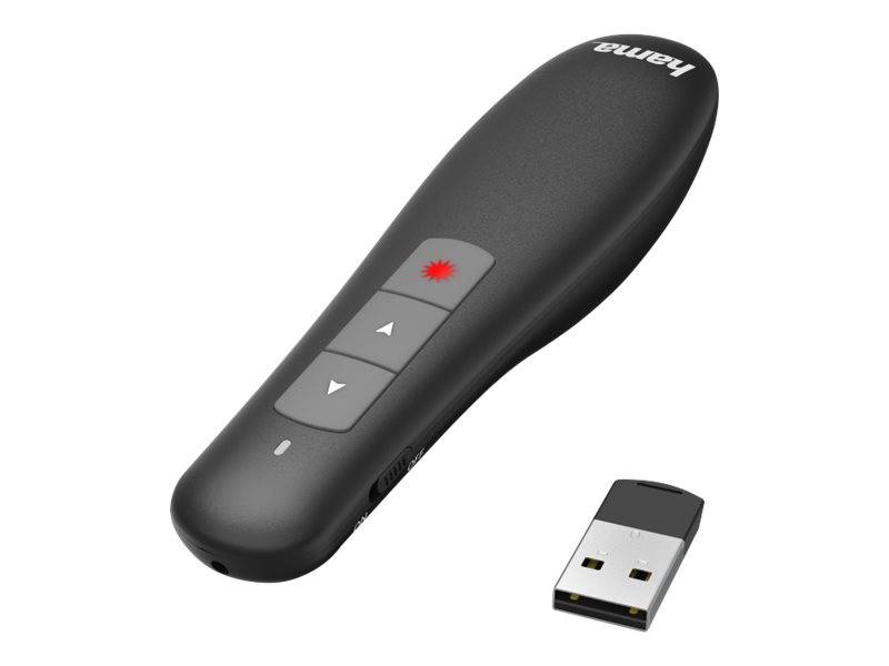 Hama "X-Pointer" Wireless laser presenter - Präsentations-Fernsteuerung