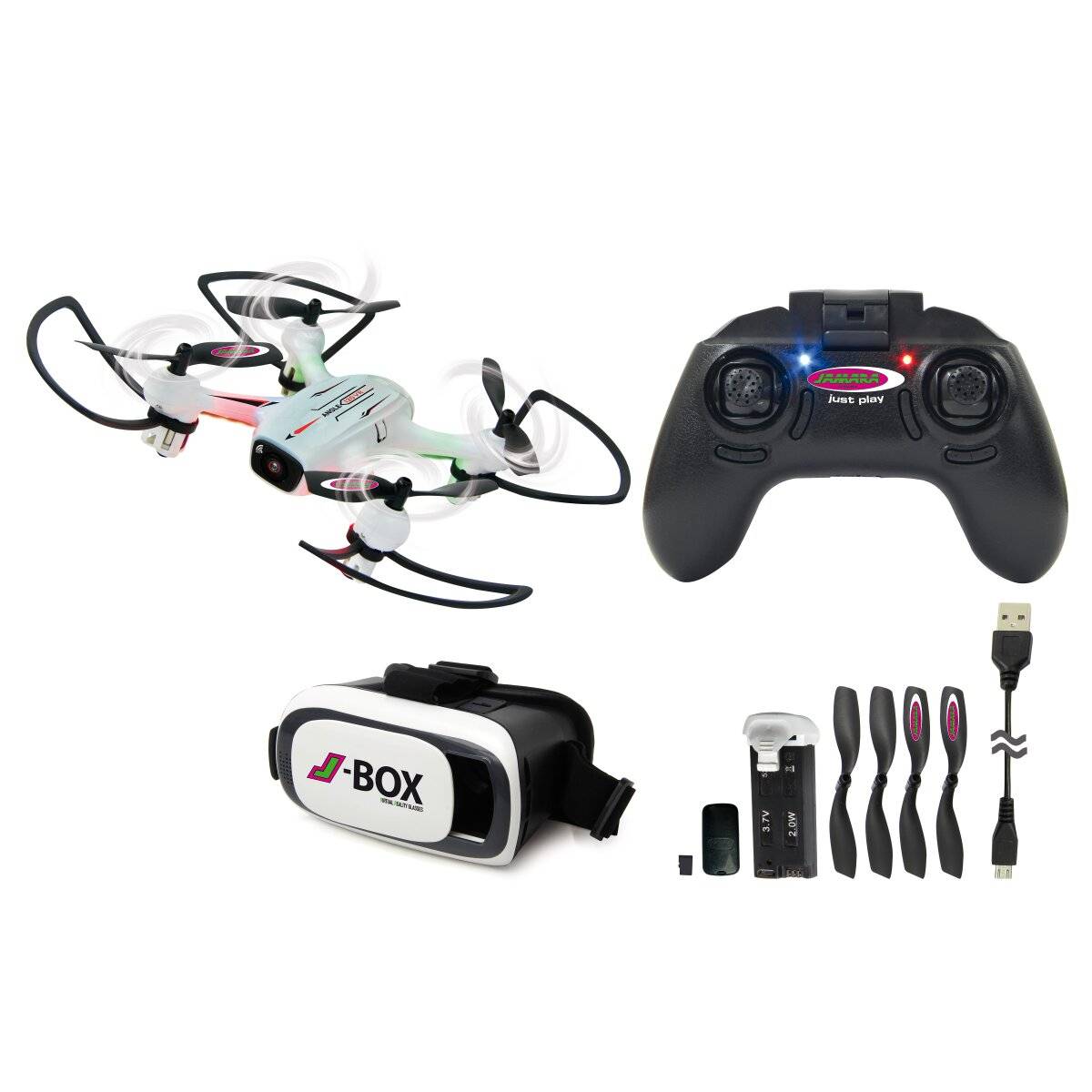 Jamara Angle 120 VR Wide Angle Drone Altitude HD FPV Wifi