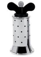 Alessi 9098 B, Schwarz, Edelstahl, 132 mm