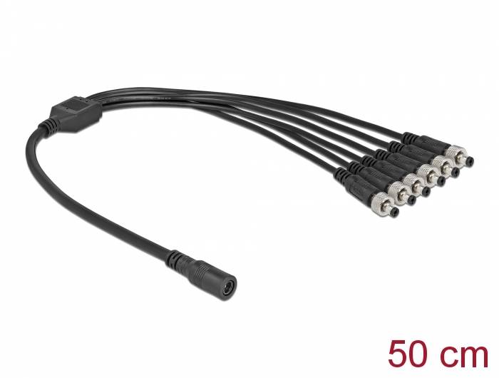 Delock - Netz-Splitter - Gleichstromstecker 5,5 x 2,1 mm (W)