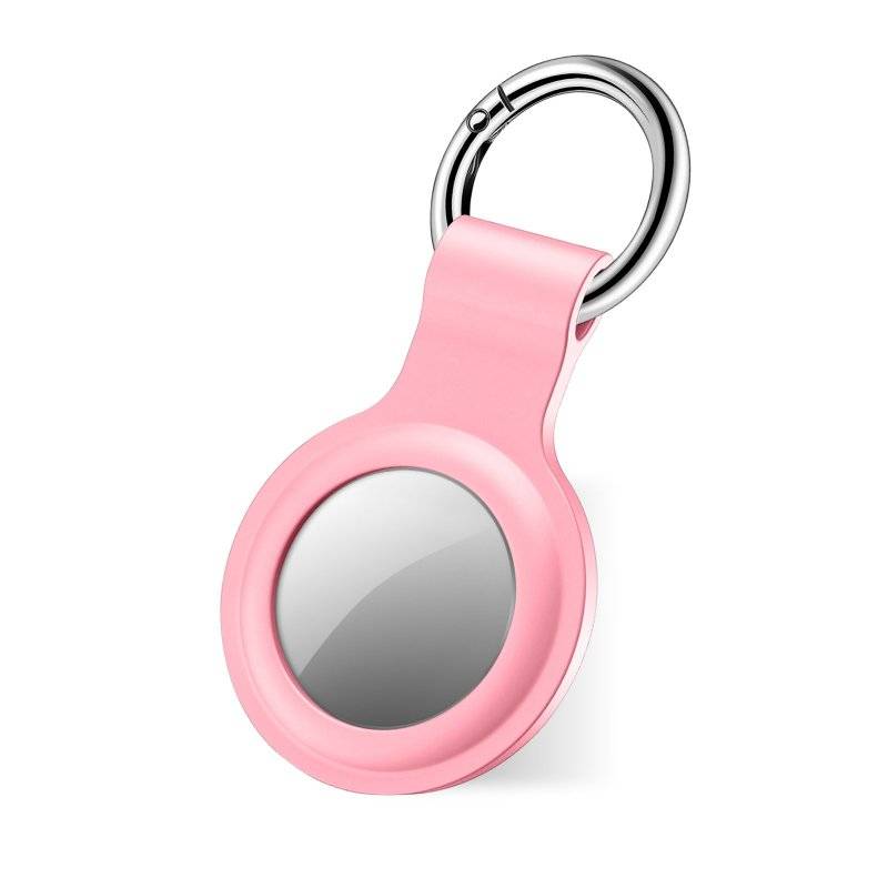 SBS Silicone Case für Apple AirTag rosa - Gummi/Silikon - Pink