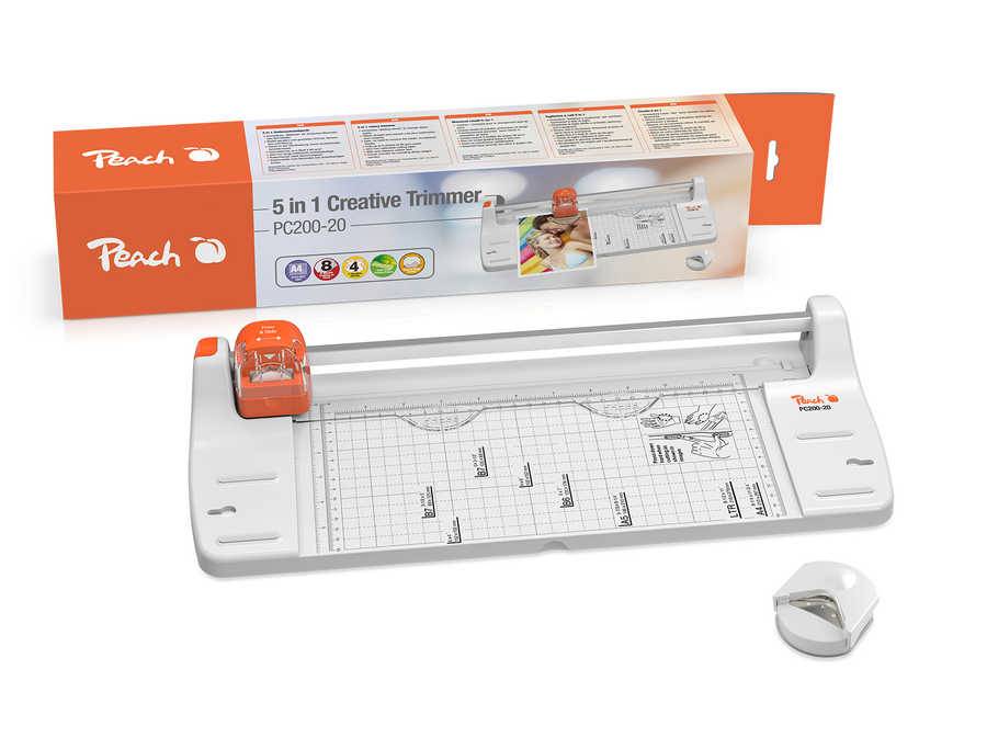 5 in 1 kreativer Rollenschneider PC200-20 weiß orange