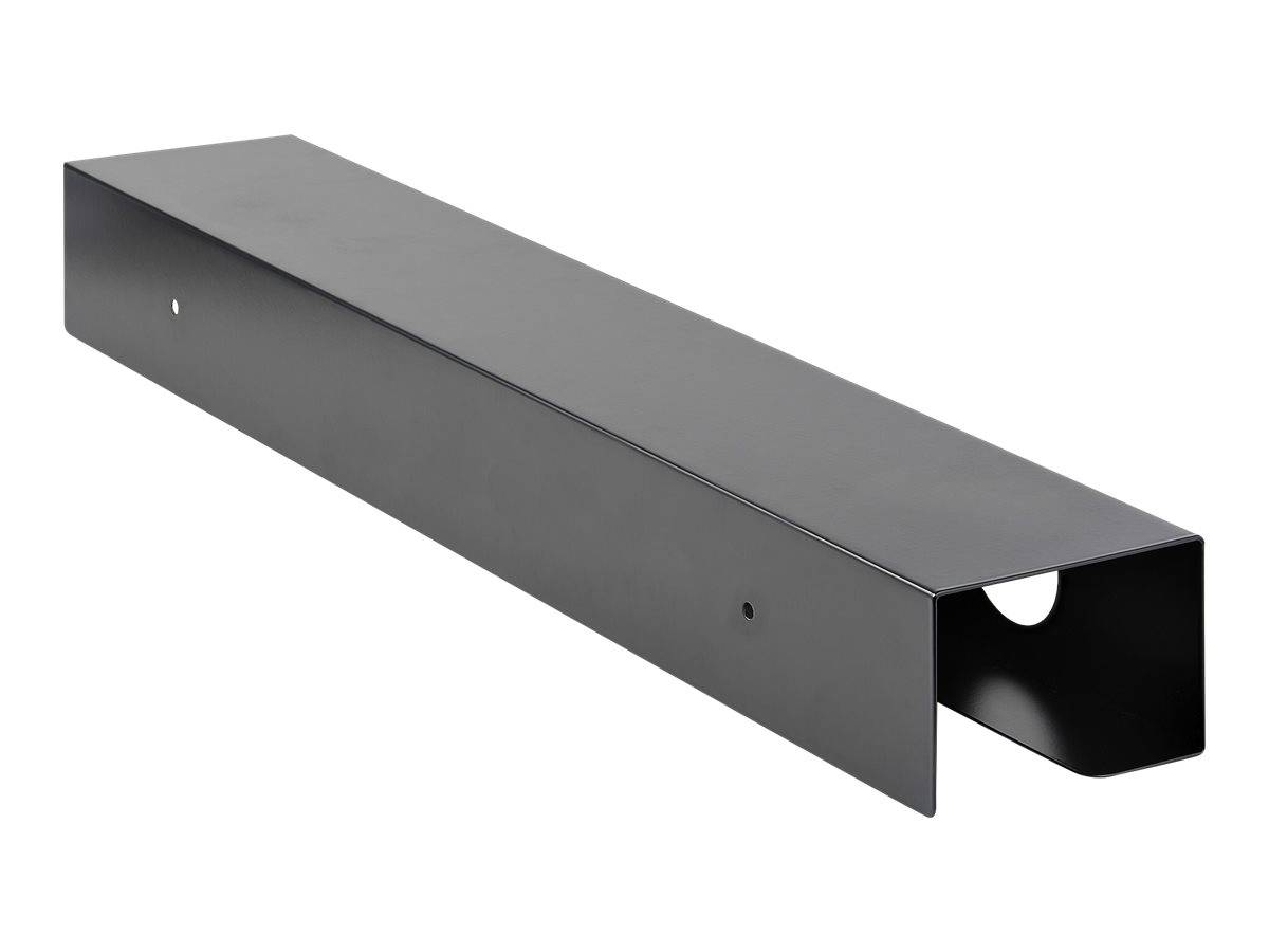 StarTech.com Kabelschacht zur Untertisch Montage - Kabelmanagement für den Tisch - Kabelrinne - 60cm x 11cm (UDCMTRAY)