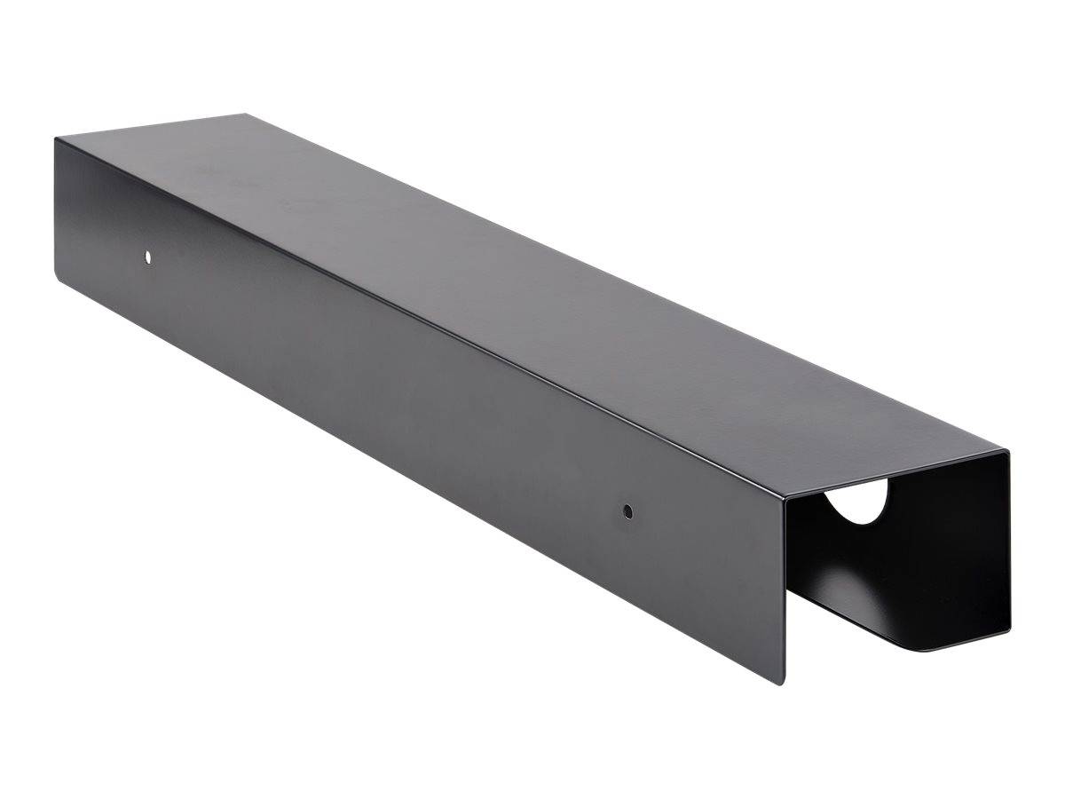StarTech.com Kabelschacht zur Untertisch Montage - Kabelmanagement für den Tisch - Kabelrinne - 60cm x 11cm (UDCMTRAY)