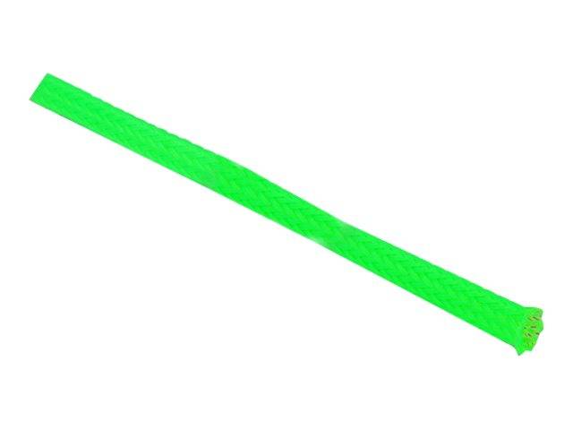 Delock Geflechtschlauch - dehnbar - 2 m - grün - Geflechtschlauch dehnbar 2 m x
