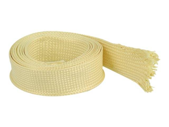 Delock - Geflechtschlauch - 2 m - Gelb