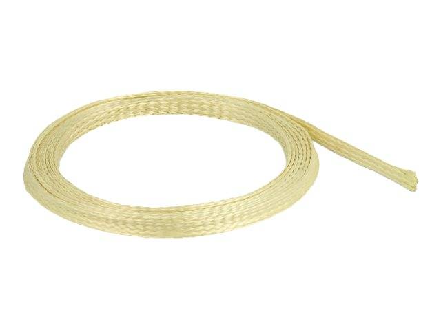 Delock - Geflechtschlauch - 2 m - Gelb