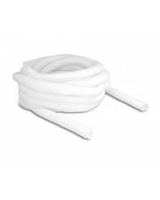 Delock Geflechtschlauch - 25 mm Durchmesser - 10 m - weiß