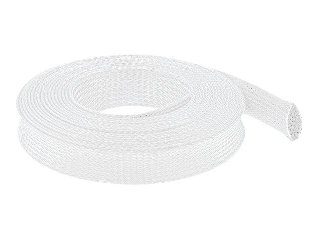 Delock - Geflechtschlauch - 10 m - weiß