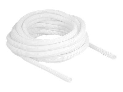 Delock - Geflechtschlauch - 10 m - weiß