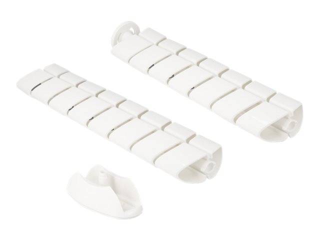 Delock - Kabelkanal - for desk - 74 cm - weiß