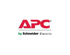 APC von Schneider Electric Logo auf weißem Hintergrund.