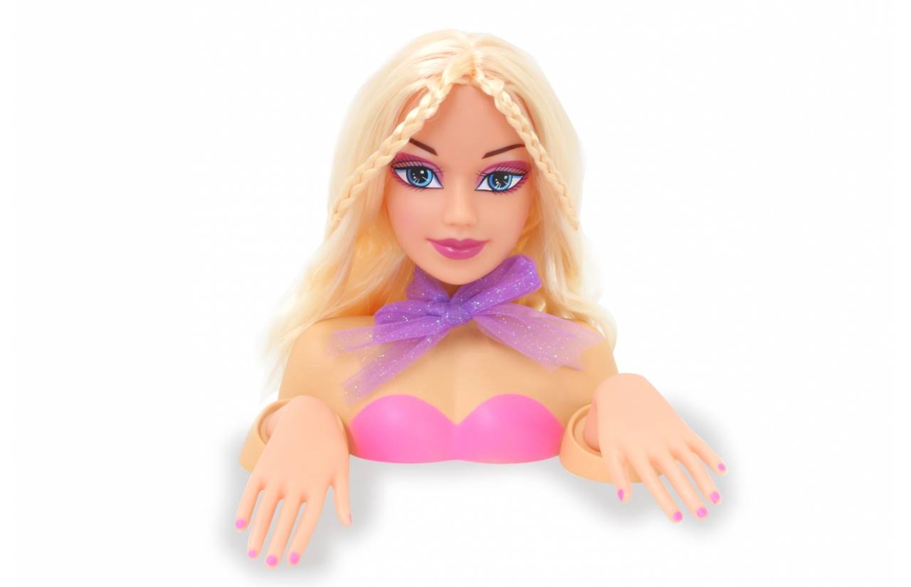 Jamara Frisierkopf Set Bella Styling, Frisieren, Spielset, 3 Jahr(e), Mädchen, Kinder, Mehrfarben