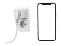 Hama WiFi Socket - Smart-Stecker - kabellos - Wi-Fi - 2.4 Ghz - weiß (Packung mit 3)