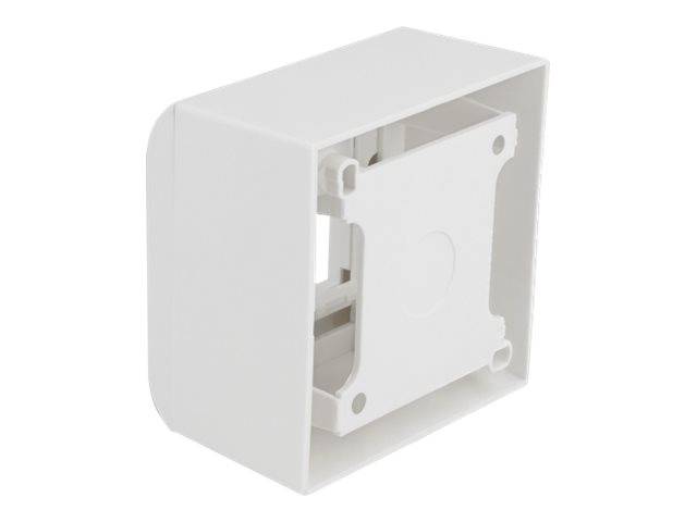 Delock - Easy 45 - Aufputzbox - 2 Module - weiß