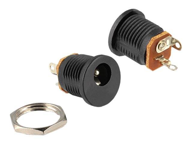 DeLOCK - Netzanschluss - Gleichstromstecker 5,5 x 2,5 mm (W)