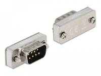 Delock - Loopback-Adapter - DB-9 (M) schraubbar