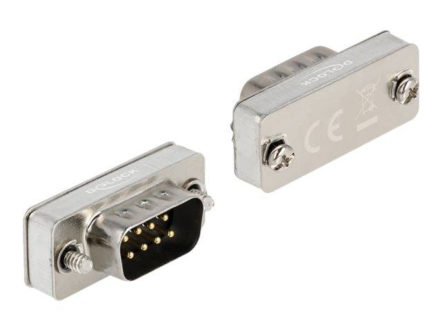 Delock - Loopback-Anschluss - DB-9 (M) schraubbar