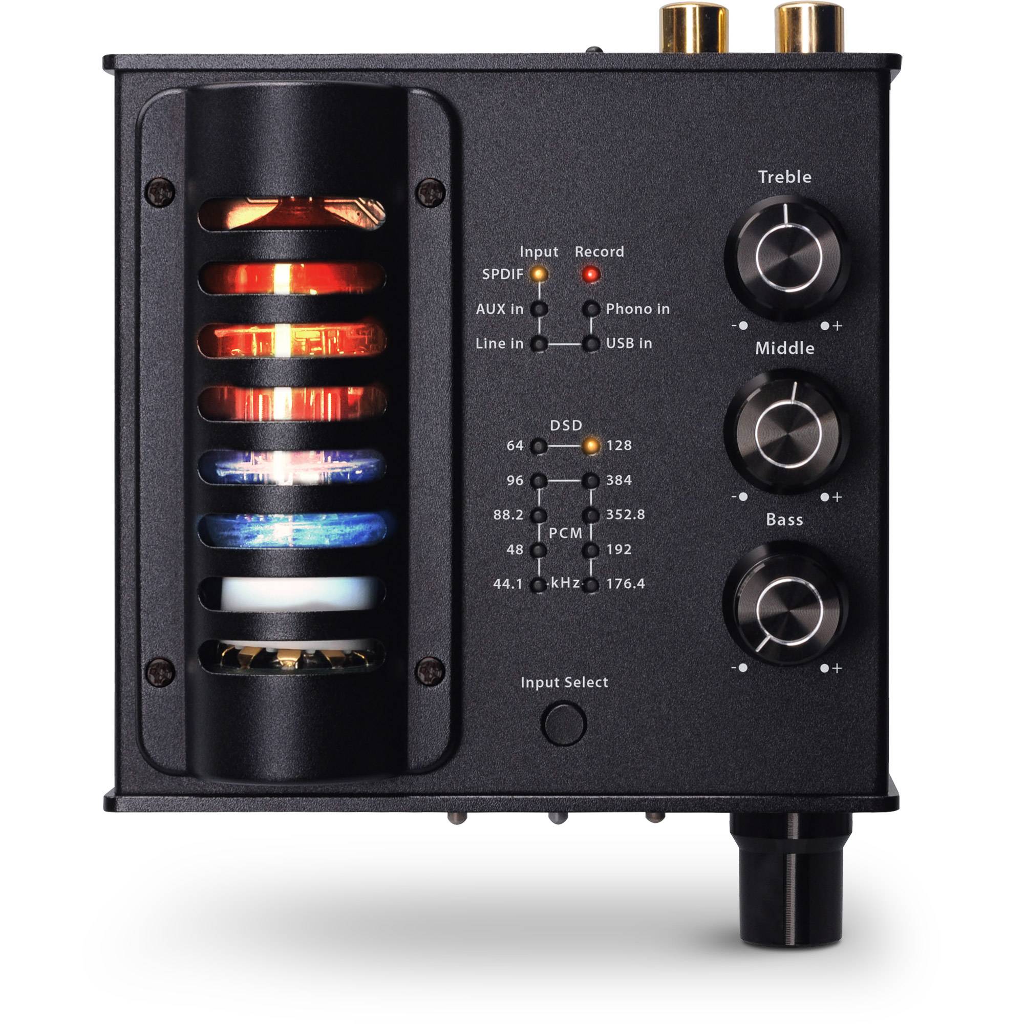 INLINE - AmpUSB-EQ - Hi-Res DSD Kopfhörer-Röhrenverstärker+ Equalizer - USB DAC