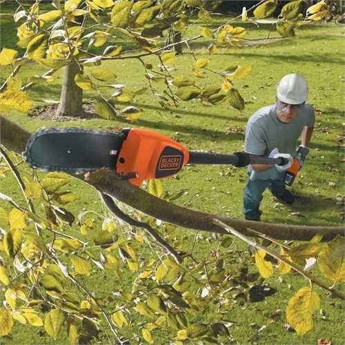 Black & Decker GPC1820L20, 3,8 m/s, 20 cm, 3,8 m/s², 85 dB, Schwarz, Orange, Akku