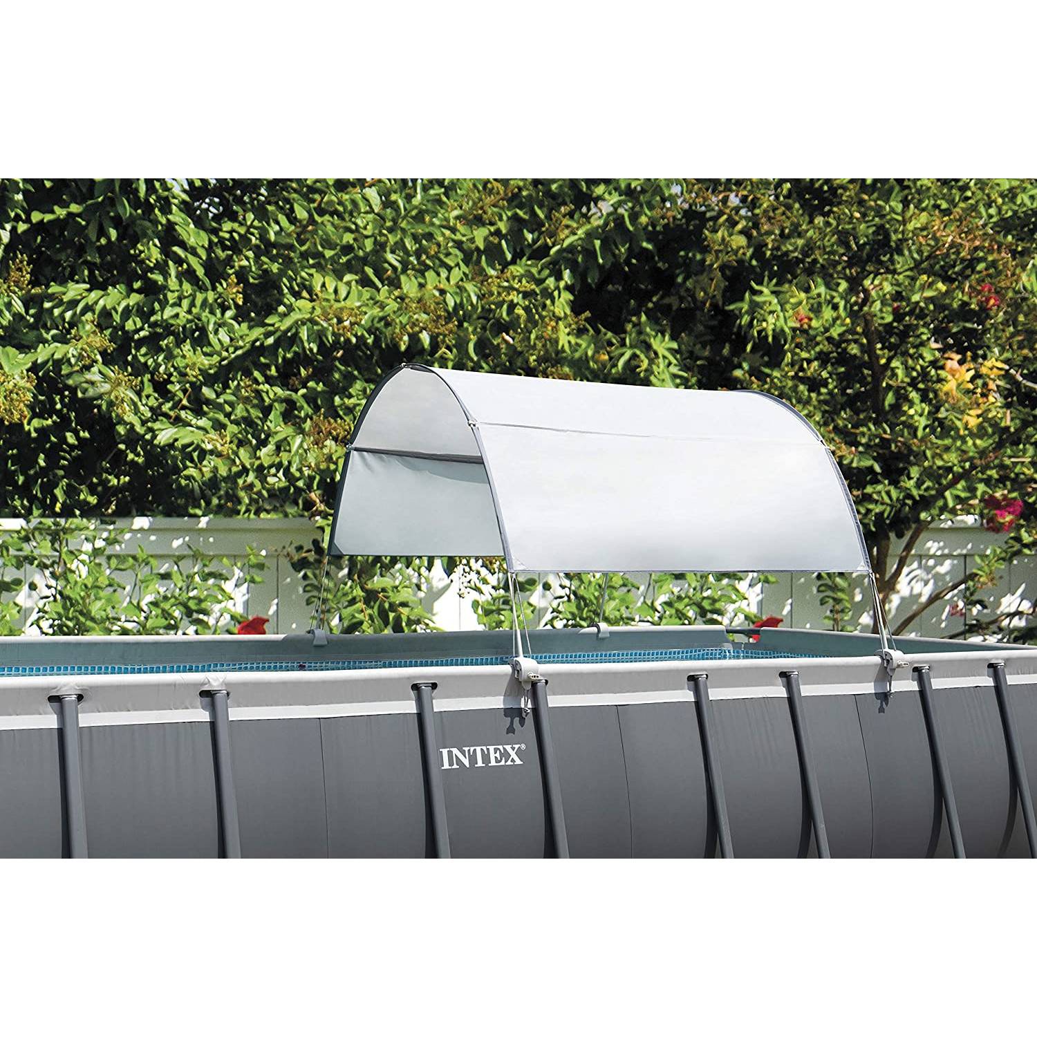 INTEX 28054 - Pool Sonnendach - für Stahlrohr Becken (bis 732cm)