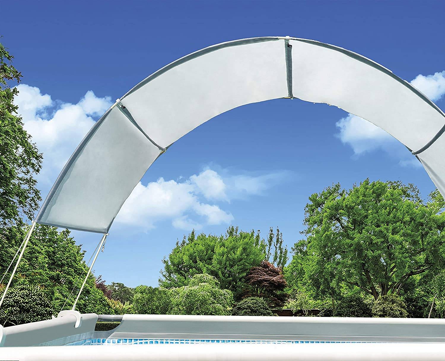 INTEX 28054 - Pool Sonnendach - für Stahlrohr Becken (bis 732cm)