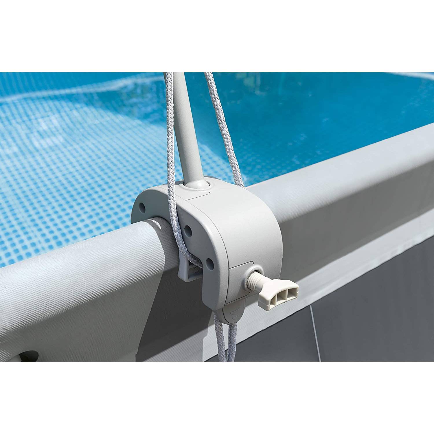 INTEX 28054 - Pool Sonnendach - für Stahlrohr Becken (bis 732cm)