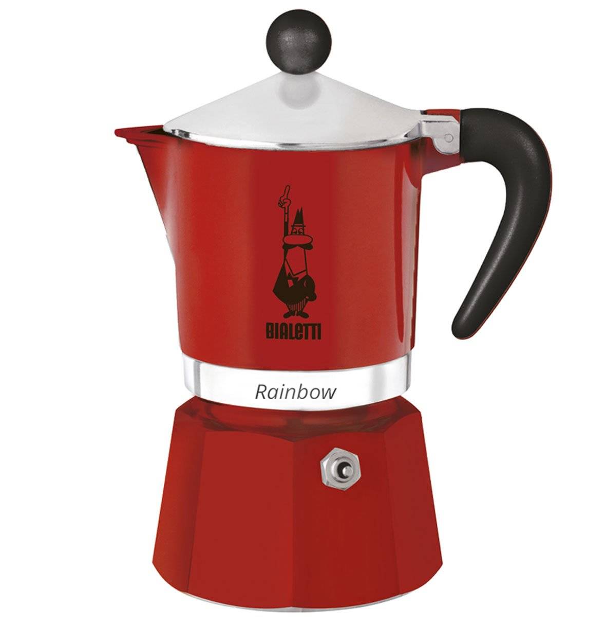 Bialetti Rainbow - Kaffeemaschine - Rot