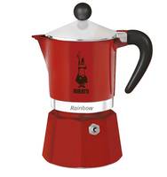 Bialetti Rainbow, 0,27 l, Aluminium, Thermoplast, Rot, 220 mm, 9,5 cm