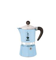 Bialetti Rainbow, 0,06 l, Aluminium, Thermoplast, Blau, 140 mm, 6,2 cm