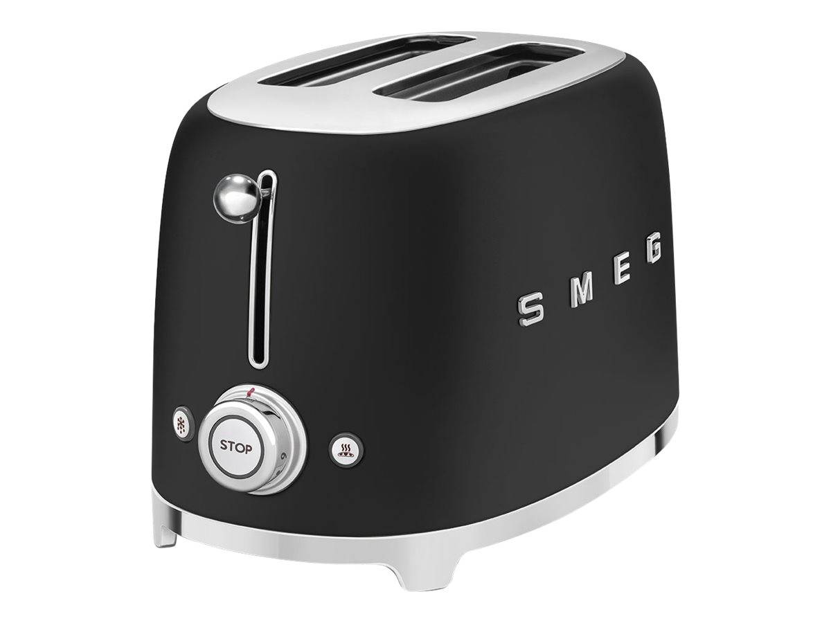 Smeg 50's Style TSF01BLMEU - Toaster - 2 Scheibe