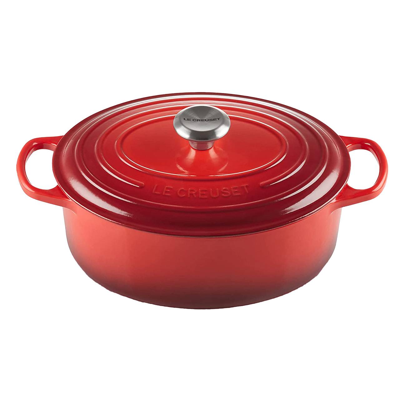 Bräter oval 29 cm-rot