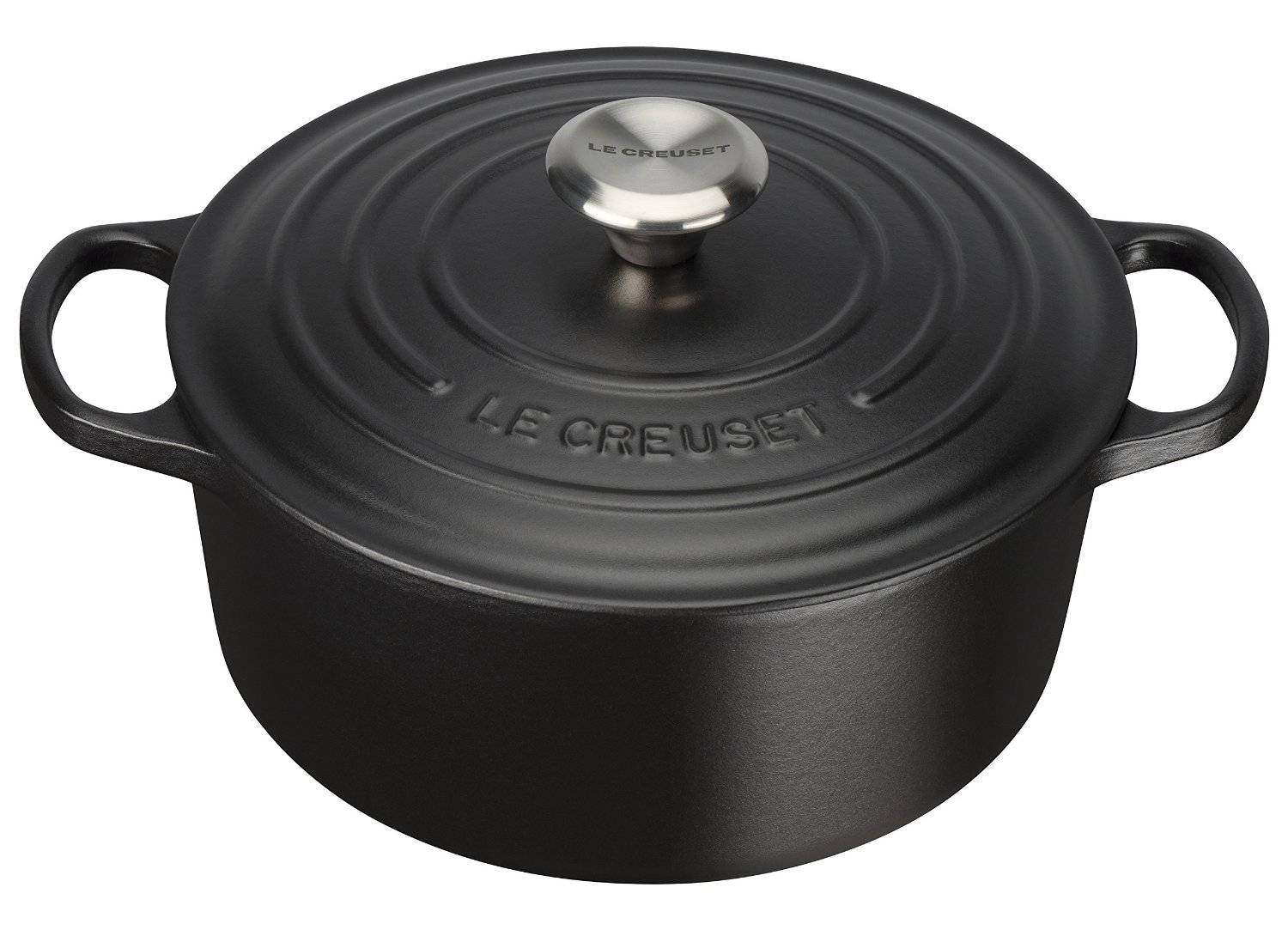 Le Creuset 21177240000430, Schwarz, Eisenguss, Eisenguss, Eisenguss