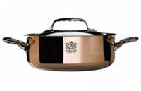 de Buyer 6241.24, Sauteuse-Pfanne, Kupfer, Edelstahl, Kupfer, Edelstahl, 3,1 l, Edelstahl, Keramik, Gas, Halogen, Induktion, Versiegelte Platte
