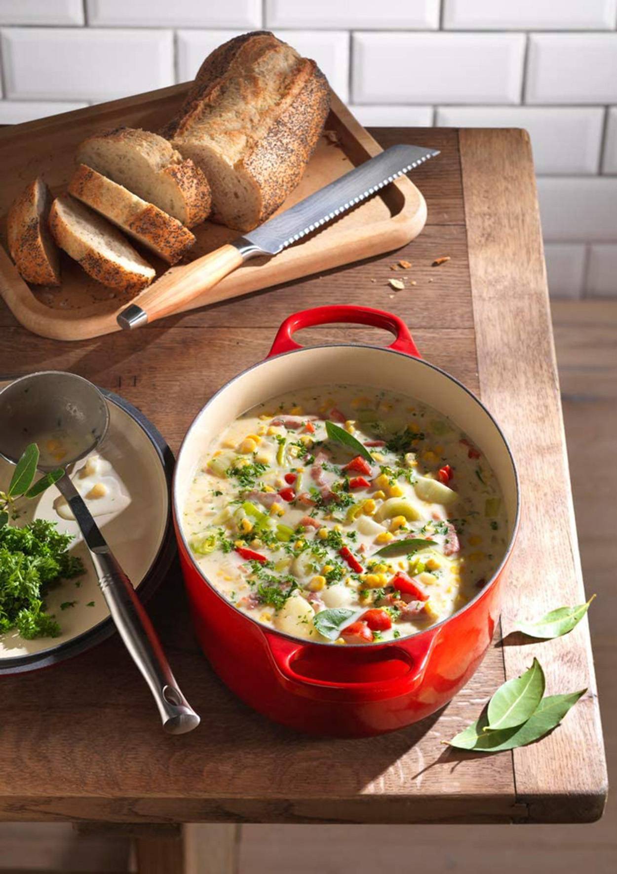 Le Creuset Bräter oval 31 cm-rot Topf