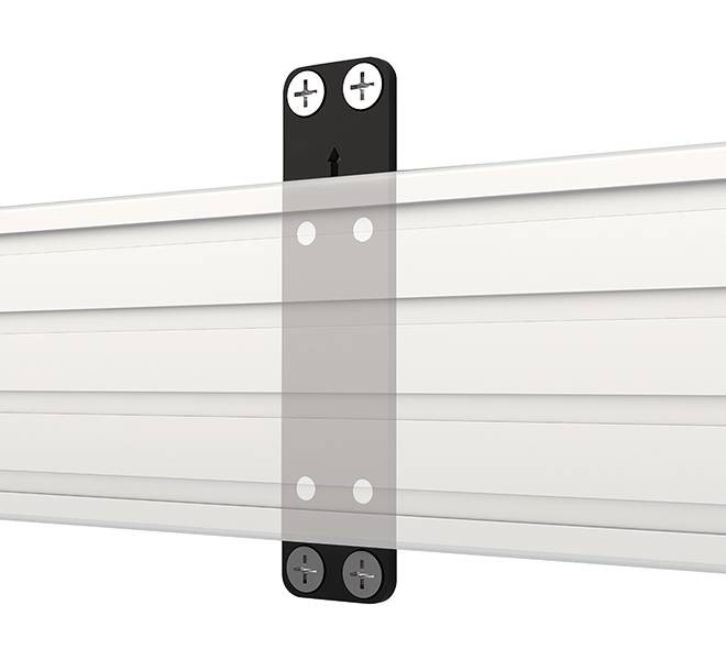 B-Tech BT8390-WFK1, Schelle, Schwarz, BT8390-VESA200F, 200T, 400F, 400T, 45 mm, 5 mm, 188 mm