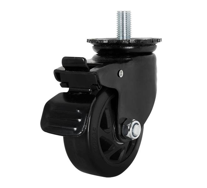 B-Tech BT8380-CASTORS, Lenkrolle, Schwarz, 40 mm, 193 mm, 10 cm, 2 Stück(e)