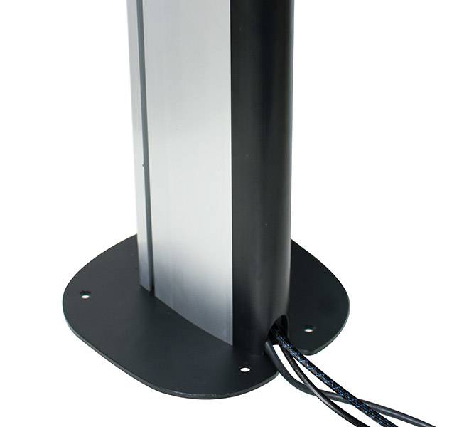 B-Tech BT8380-FFB, Schwarz, 200 kg, System X, 240 mm, 240 mm, 6 mm