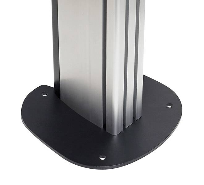 B-Tech BT8380-FFB, Schwarz, 200 kg, System X, 240 mm, 240 mm, 6 mm