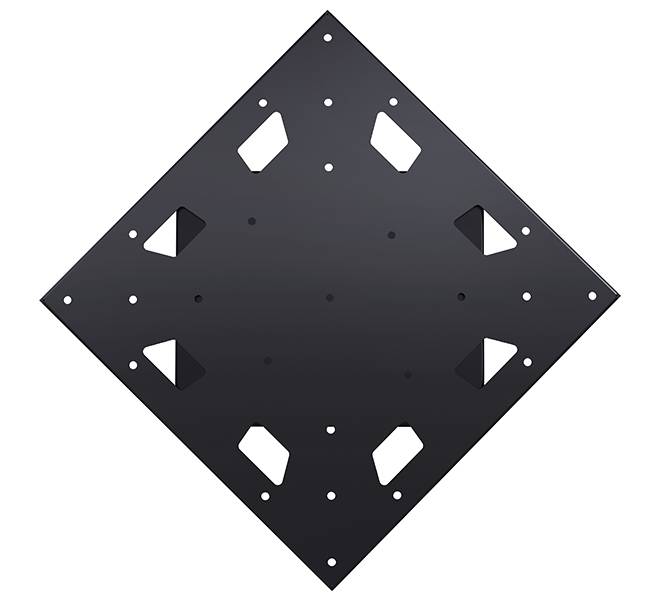 B-Tech BT7550, Drehbare Klapphalterung, Schwarz, 70 kg, 200 x 200,400 x 400 mm, 165,1 cm (65 Zoll), 94 cm (37 Zoll)