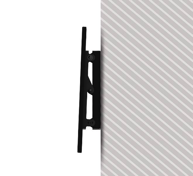 B-Tech BT7550, Drehbare Klapphalterung, Schwarz, 70 kg, 200 x 200,400 x 400 mm, 165,1 cm (65 Zoll), 94 cm (37 Zoll)