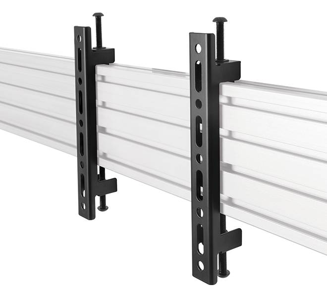 B-Tech BT8390-VESA200F, Flachbildschirm-Montagearm, Schwarz, 70 kg, Schiene, 119,4 cm (47 Zoll), 81,3 cm (32 Zoll)