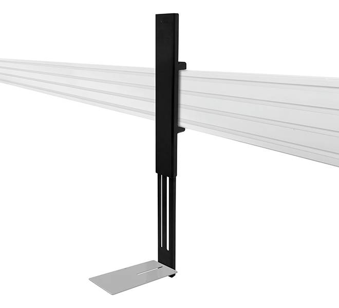 B-Tech BT8390-SA, Flachbildschirm-Montagearm, Schwarz, 4 kg, 458 - 854 mm, 61 mm, 1 Stück(e)